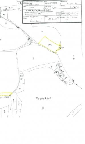 Pozemky na prodej: Pozemek 7.439 m2, urč. k zást. RD, obec Tehov u Říčan